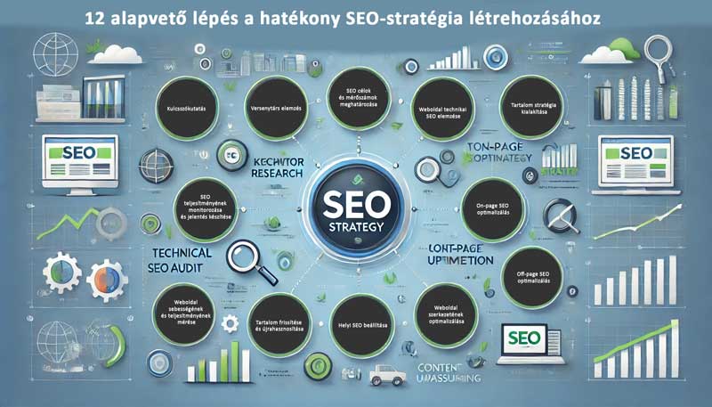 12 alapvető lépés a hatékony SEO-stratégia létrehozásához