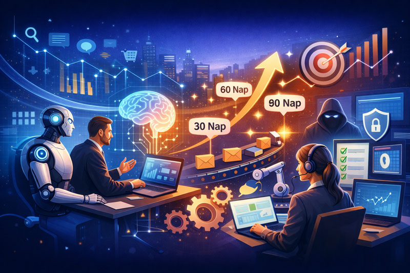 AI bevezetés és tanácsadás – AI roadmap és automatizálás