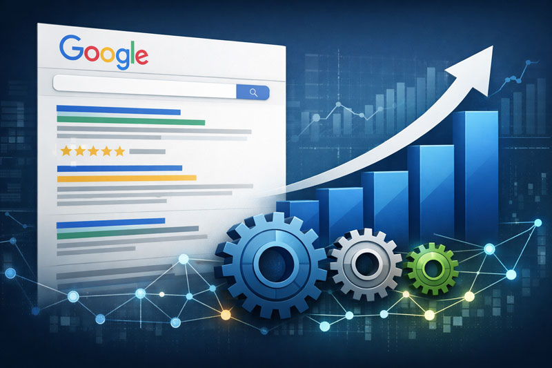 SEO-keresőmarketing eredmények