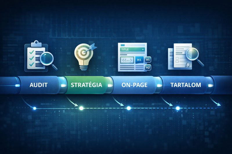 SEO-keresőmarketing folyamat